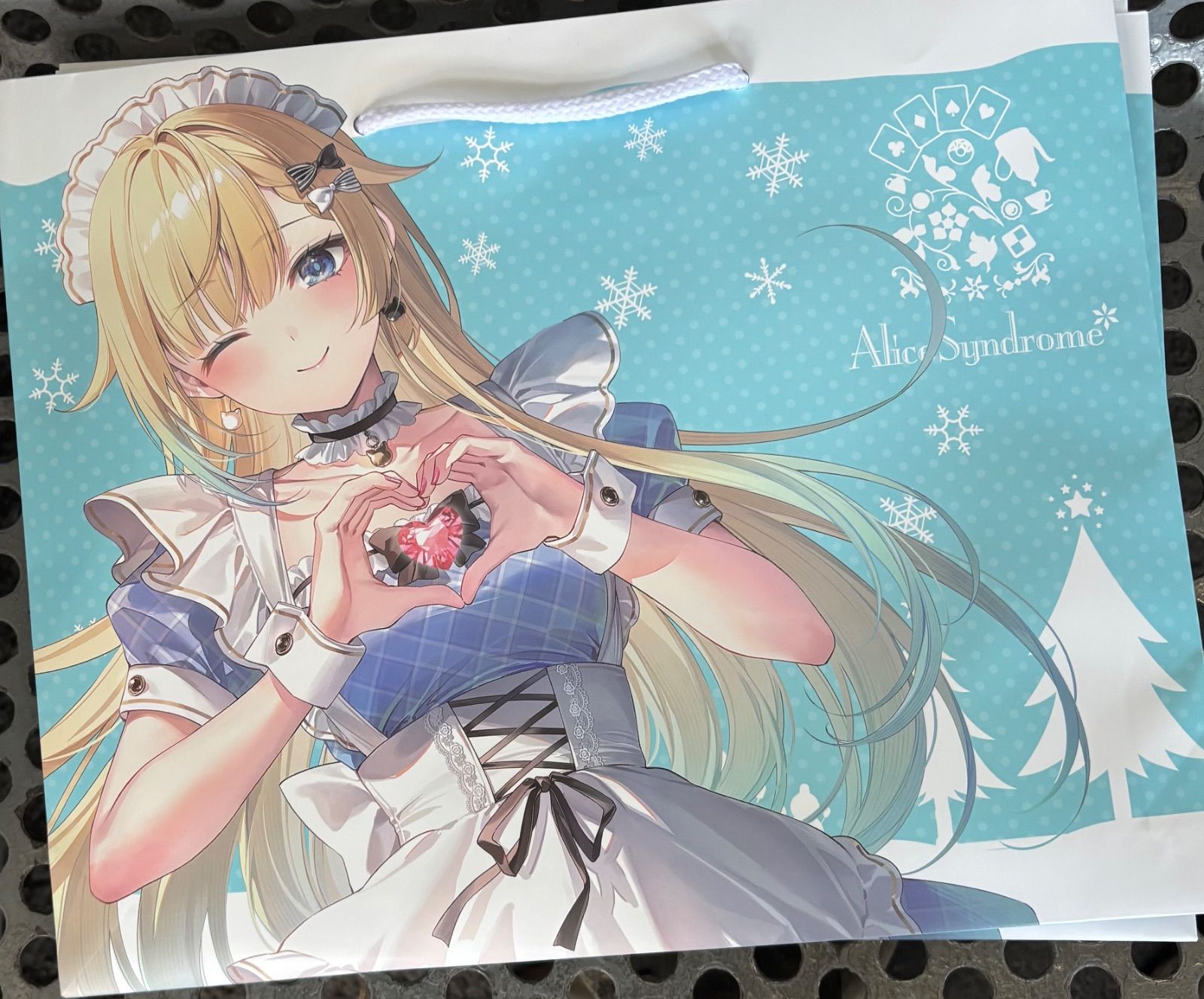 C106 AliceSyndrome ぶいすぽプレイマット スリーブ 遠坂あさぎ C106