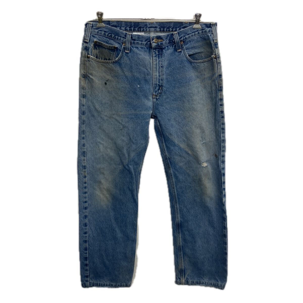 Carhartt XLサイズ ライトブルー ストレートデニム Carhartt XLサイズ ライトブルー ストレートデニム Carhartt XLサイズ