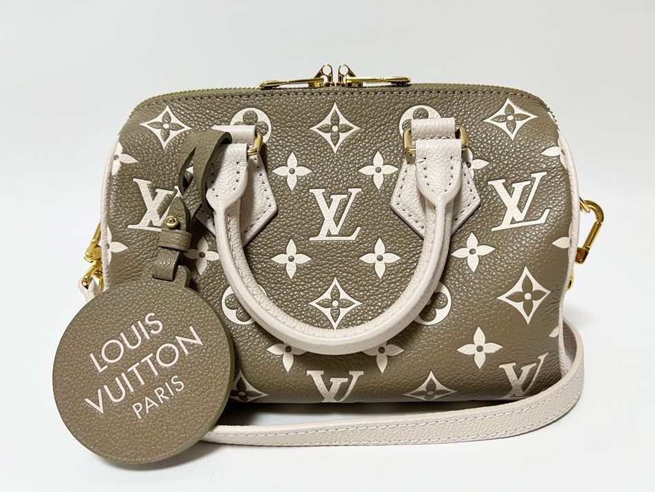 LOUIS VUITTON ルイヴィトン アンプラント レザー スピーディ・バンド