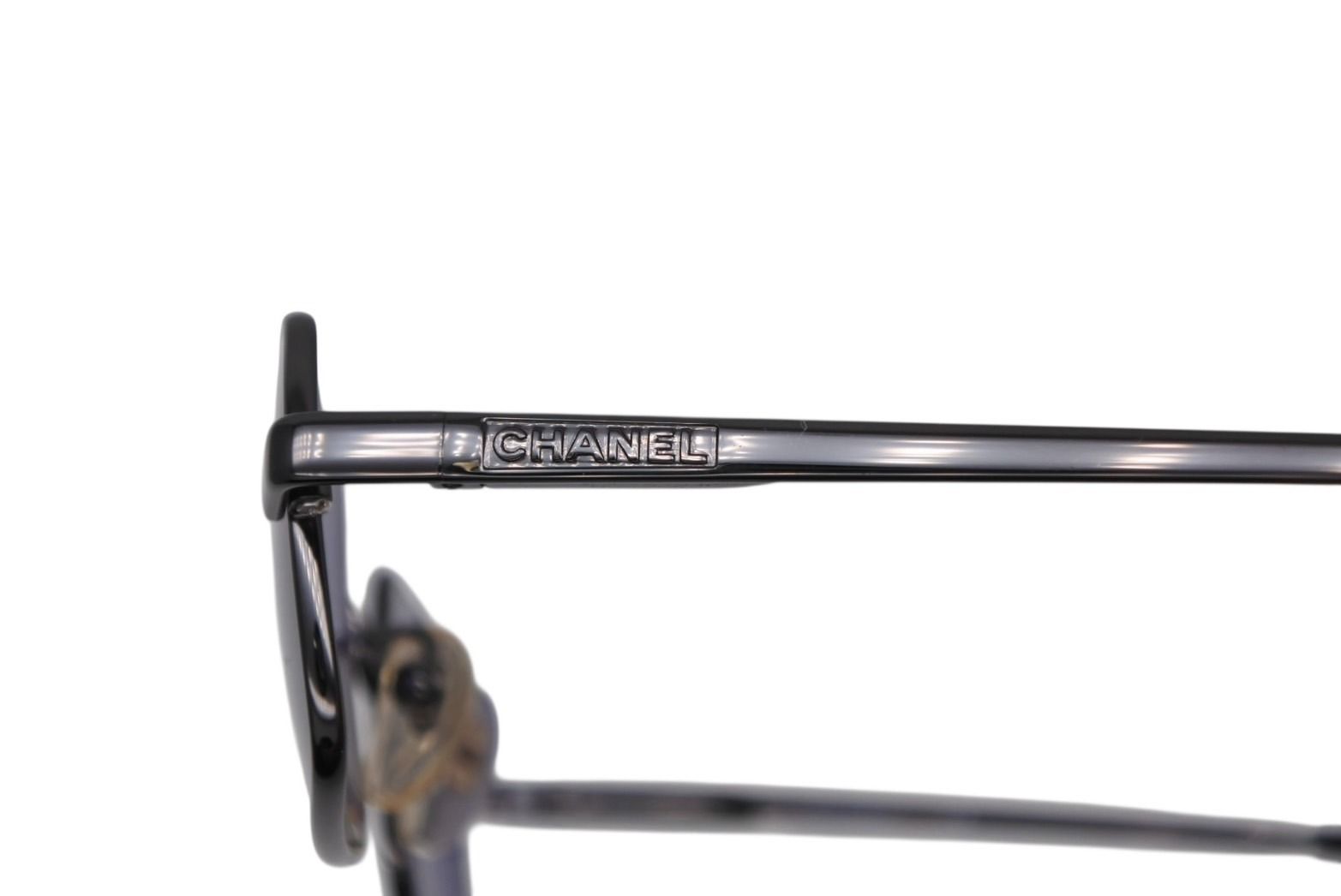 極美品 CHANEL シャネル スクエア サングラス アイウェア 09615 94305