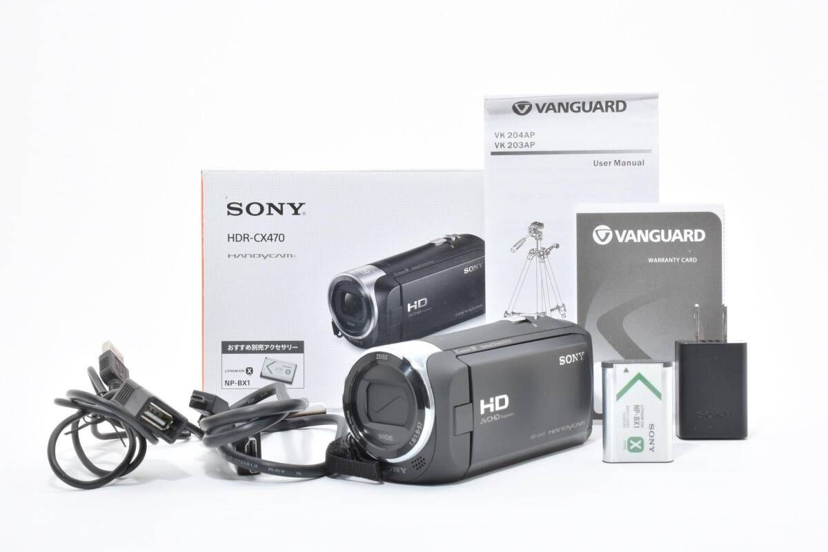 ☆良品☆ソニー SONY HDR-CX470 元箱付き☆ W1290＃3978 - メルカリ