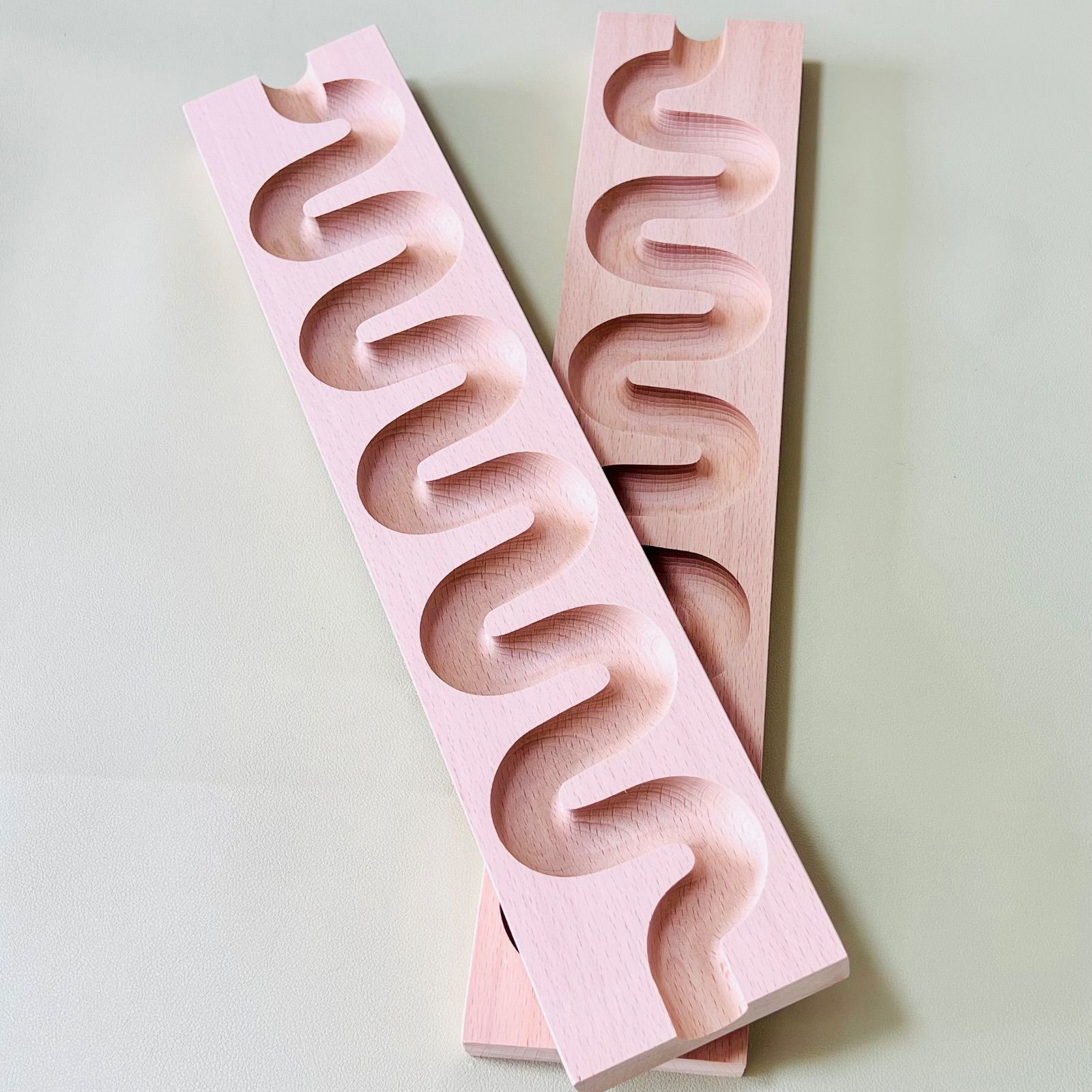 8色80個カラフルボール付き)【2個セット】ビー玉転がし くねくね