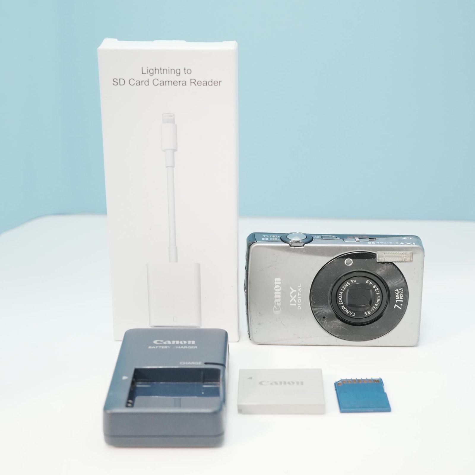 Canon IXY DIGITAL 90 デジカメ スマホ転送OK フルセット a5672 - メルカリ