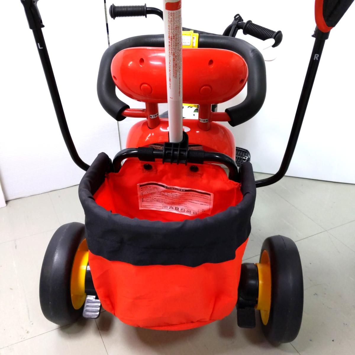 中古品】Ides アイデス ミッキーマウス 三輪車 カーゴサンシェード〇YR