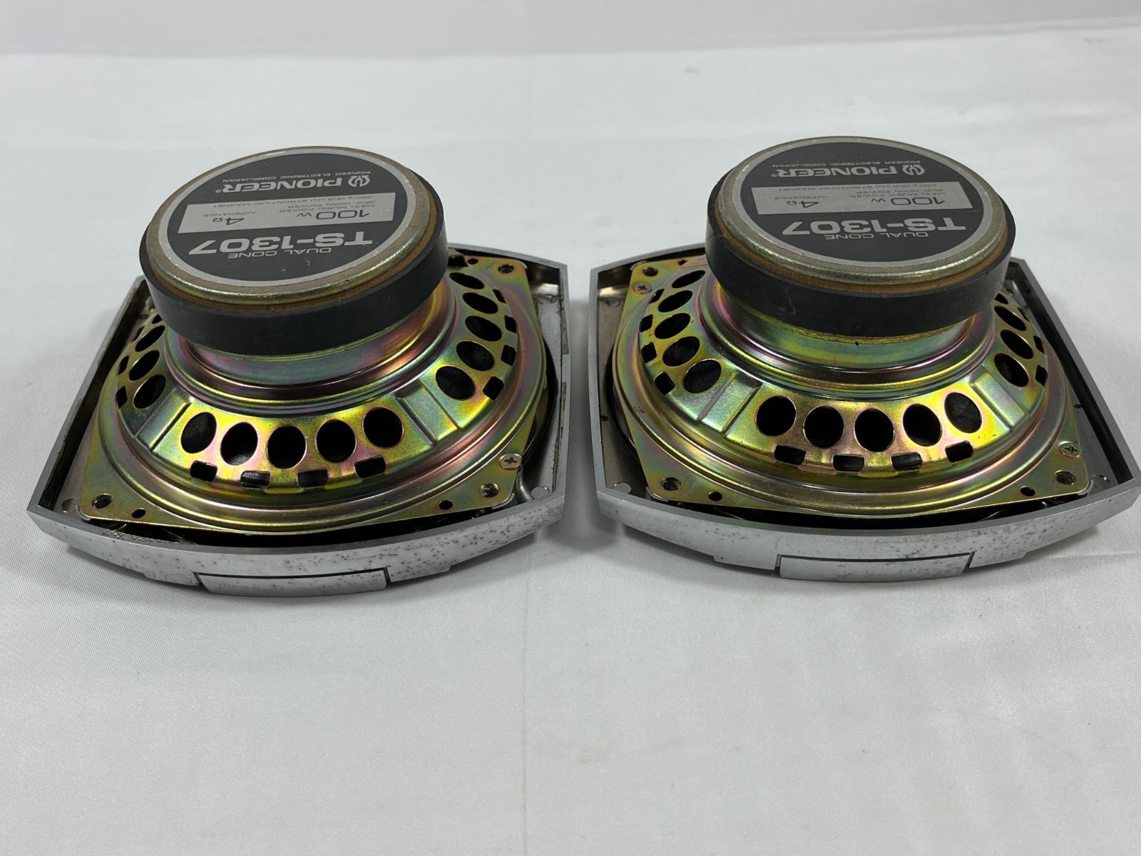 ジャンク品 PIONEER パイオニア DUAL CONE TS-1307 100W 4Ω スピーカー