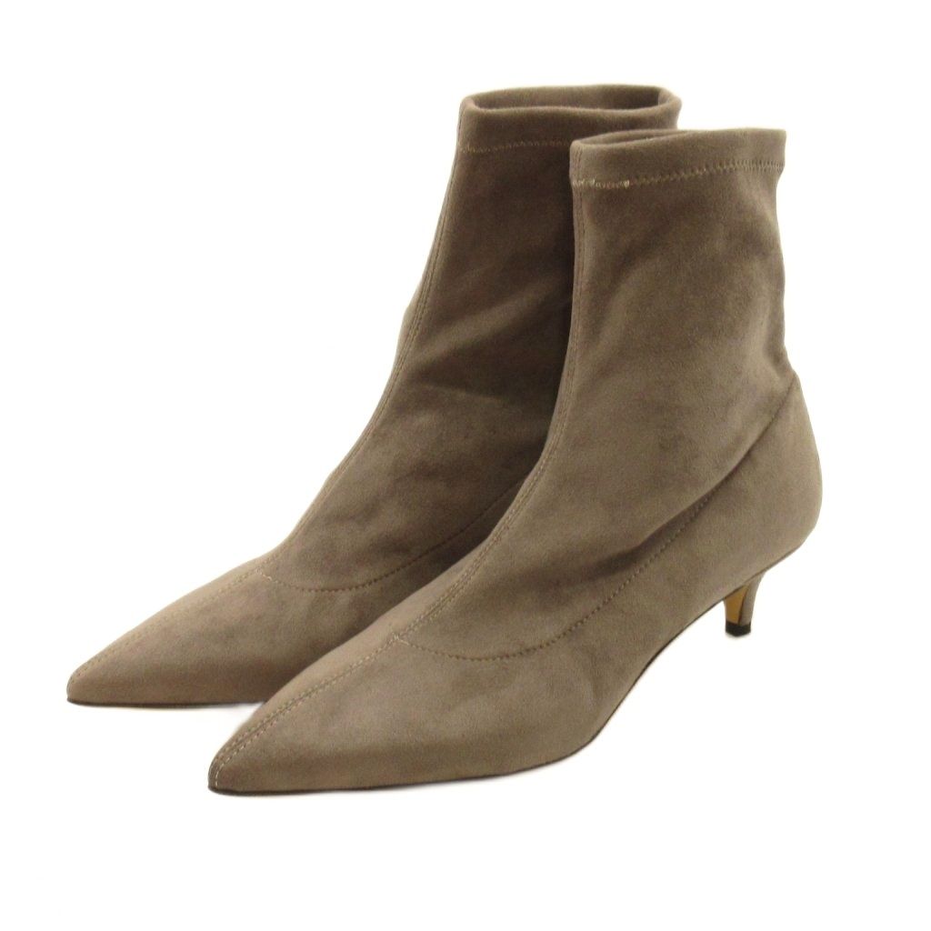 ファビオルスコーニ FABIO RUSCONI ストレッチショートブーツ　38 FABIO RUSCONI/ファビオルスコーニ ストレッチ ショートブーツ