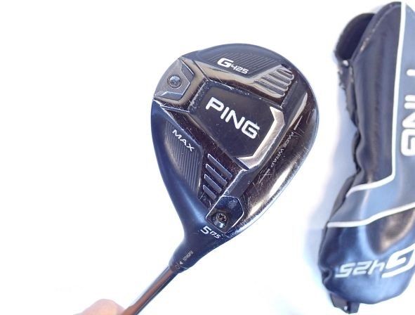 ピン G425 MAX フェアウェイウッド TOUR 173-55 5w 17.5度 S 日本仕様