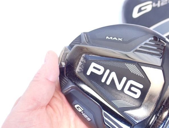 ヘッドのみ】 ピン G425 MAX ドライバー 9度 レンチ付 純正カバー付