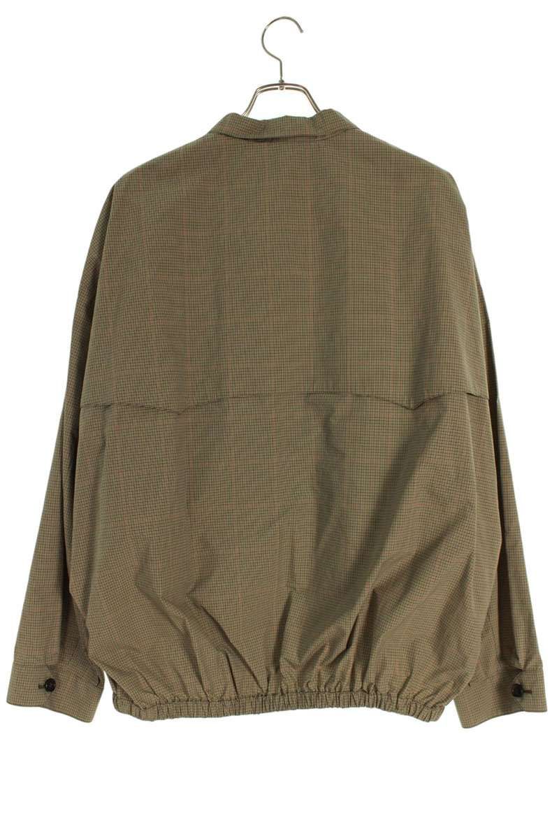 ミュウミュウ サイズ:38  ML1046 ロゴ刺繍チェックブルゾン 中古 SS13 ミュウミュウ ML1046 ロゴ刺繍チェックブルゾン メンズ 38 ※12/28～1/6