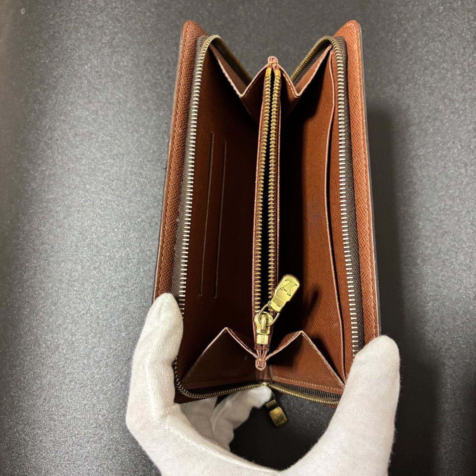 u59 ポルト モネ ジップ Louis Vuitton ルイ ヴィトン モノグラム 長