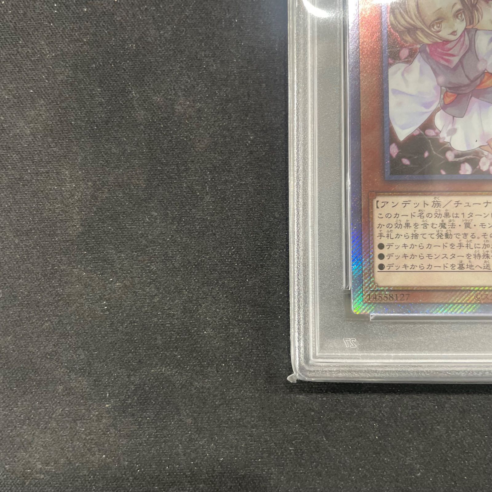 遊戯王 PSA10 灰流うらら エクストラシークレットレア RC04-JP009 A002