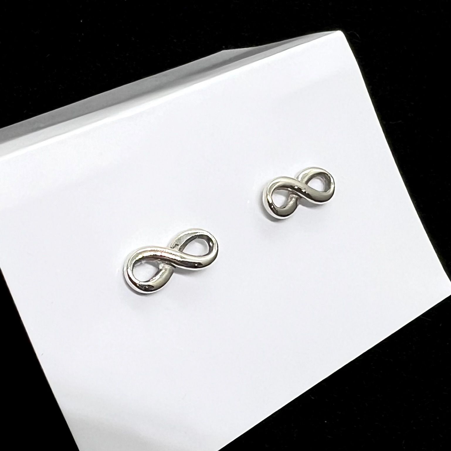 美品☆ Tiffany&Co. ティファニー ピアス インフィニティ SV925