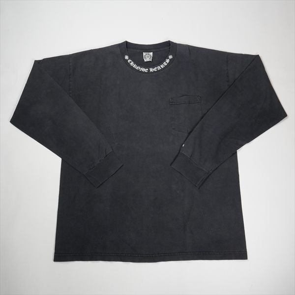 Size【XL】 CHROME HEARTS クロム・ハーツ NECK DAGGER L/S TEE BLACK