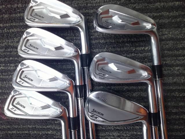中古 アイアンセット ダンロップ スリクソンZX7 Mk II/PROJECT X/6.0