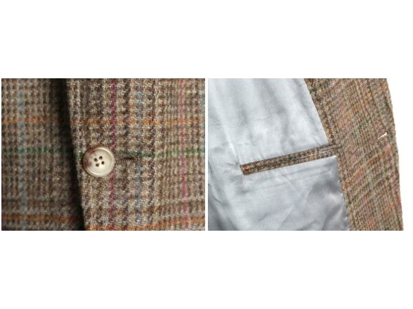 80s USA製 ポロ ラルフローレン ツイード テーラード ジャケット