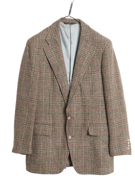 80s USA製 ポロ ラルフローレン ツイード テーラード ジャケット