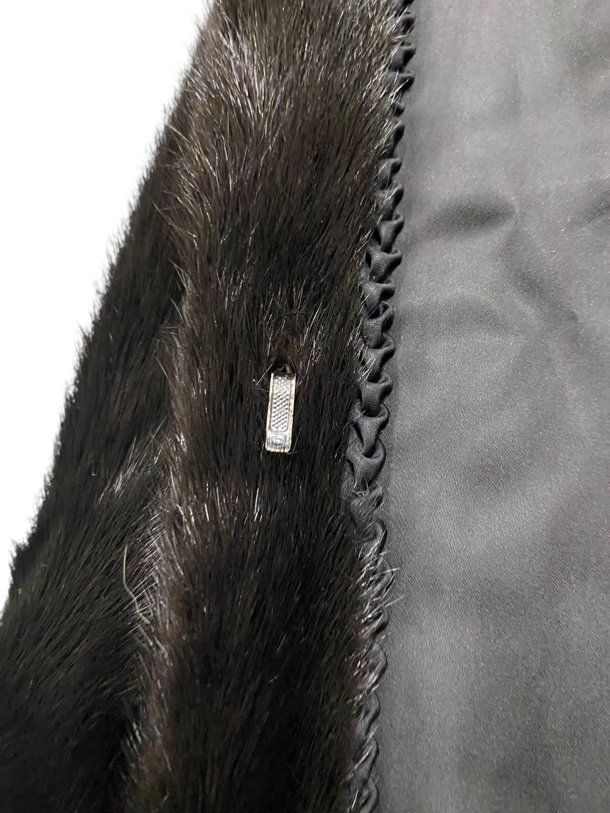 銀サガ サガミンク SAGA MINK 逆毛 ミンクコート 毛皮 レディース