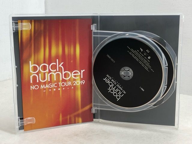 back number/NO MAGIC TOUR 2019 Blu-ray 【E1716-008】028 - メルカリ