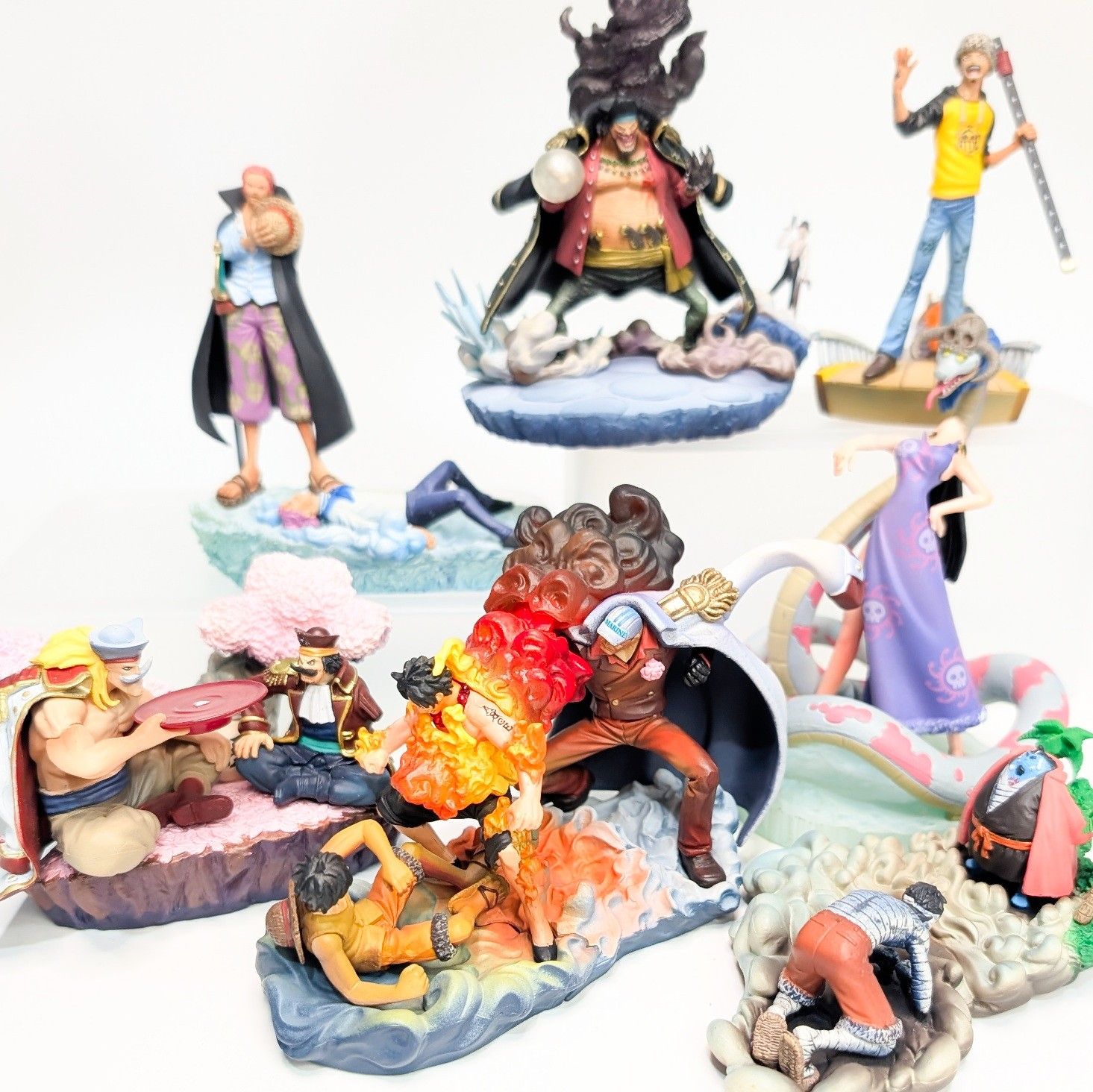 【新品未開封】ワンピース LOGBOX マリンフォード後編 全6種＋ボーナス ワンピース(ONEPIECE)ログボックス マリンフォード編 後編