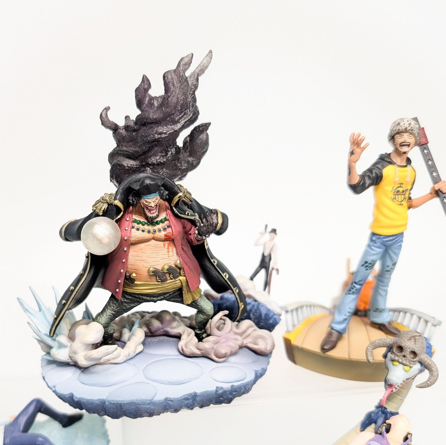 ワンピース フィギュア 希少 ログボックス マリンフォード篇 後篇 全6