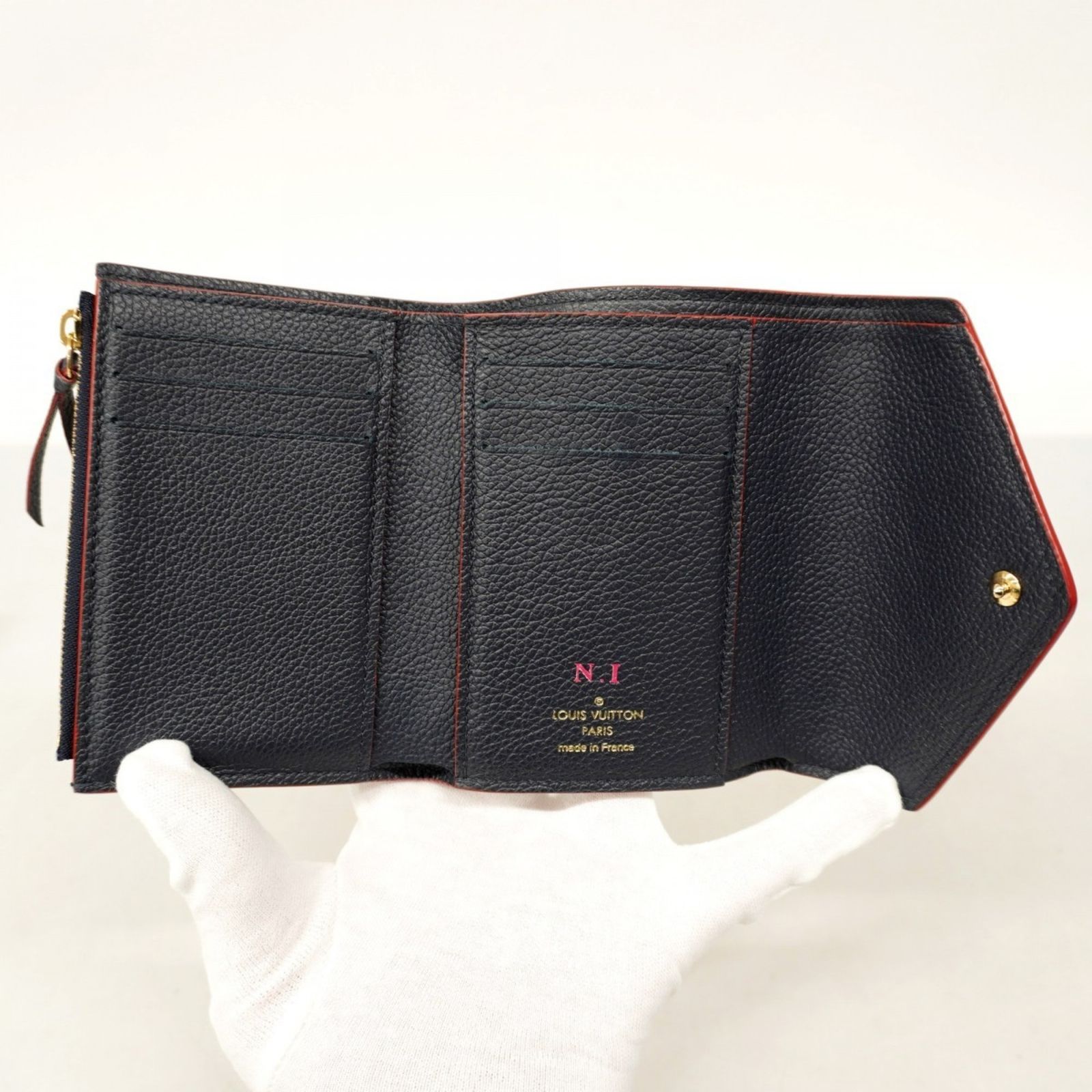 【最高級美品】ルイヴィトン アンプラント ヴィクトリーヌ マリーヌルージュ　財布 極美品】ルイヴィトン ヴィクトリーヌ アンプラント マリーヌルージュ