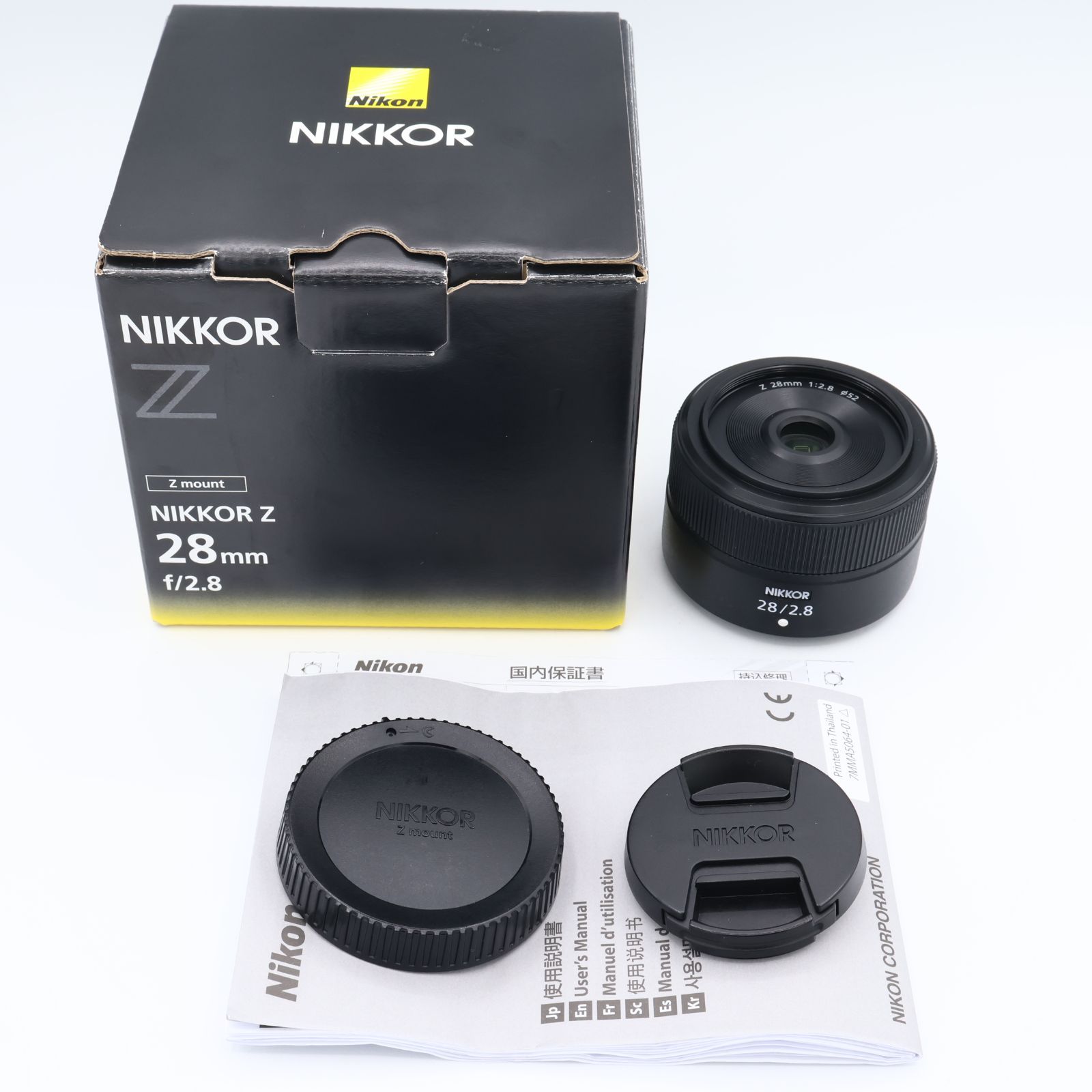 Nikon ニコン 交換レンズ NIKKOR Z 28mm f/2.8 Zマウント ミラーレス