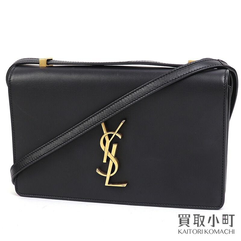 サンローラン　カサンドラロゴ　ブラック ショルダーバッグ タッセル付き サンローラン SAINT LAURENT カサンドラ トップ ハンドバッグ ブラック