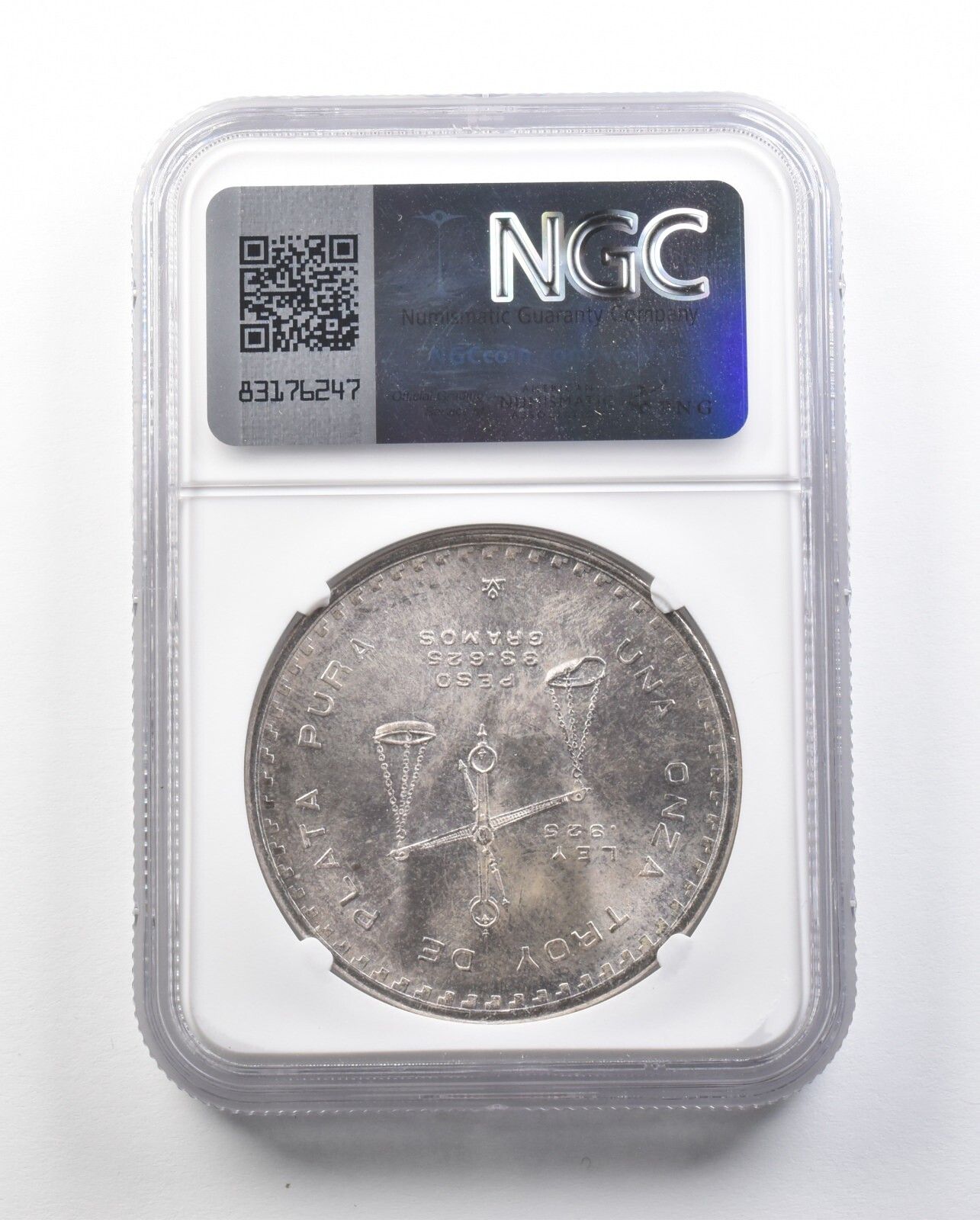 1980 Mo メキシコ 1 オンザ シルバー MS66 NGC *0603 - メルカリ