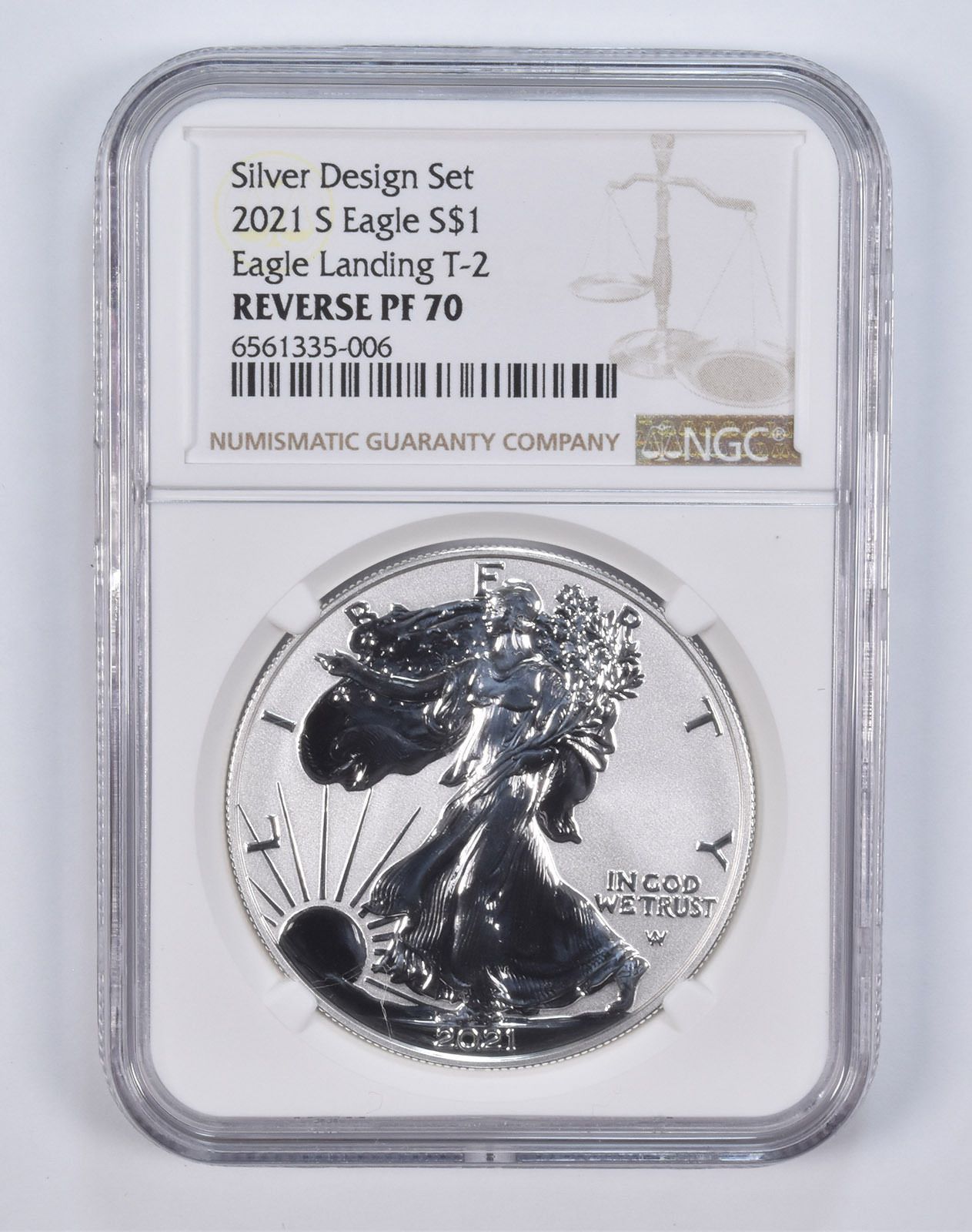 2021～2024年(新品)イーグル銀貨　PCGSS MS70セット 2021～2024年(新品)イーグル銀貨 PCGSS MS70セット 2021～2024年(新品