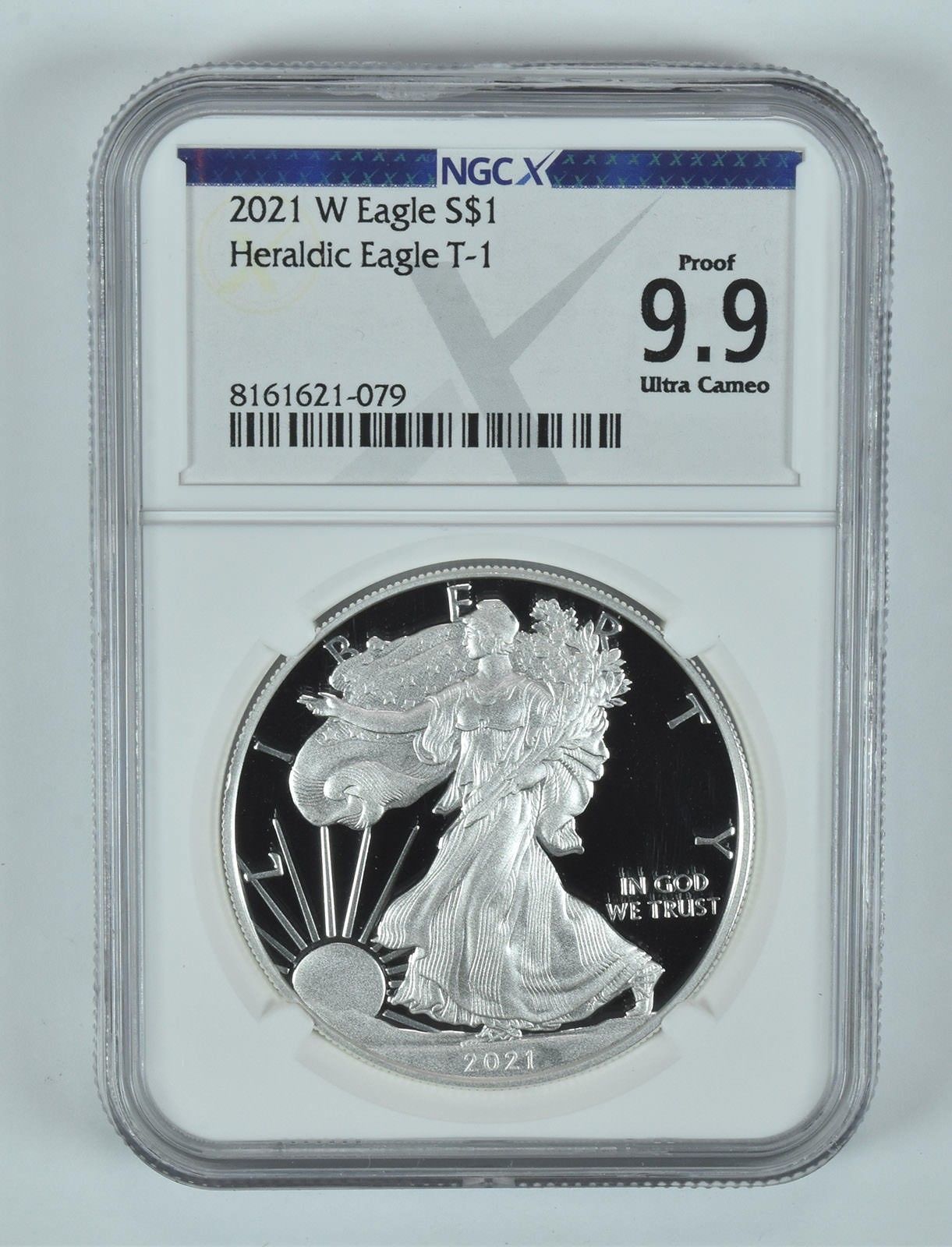 2021-W アメリカン シルバー イーグル タイプ1 プルーフ 9.9 UCAM NGC