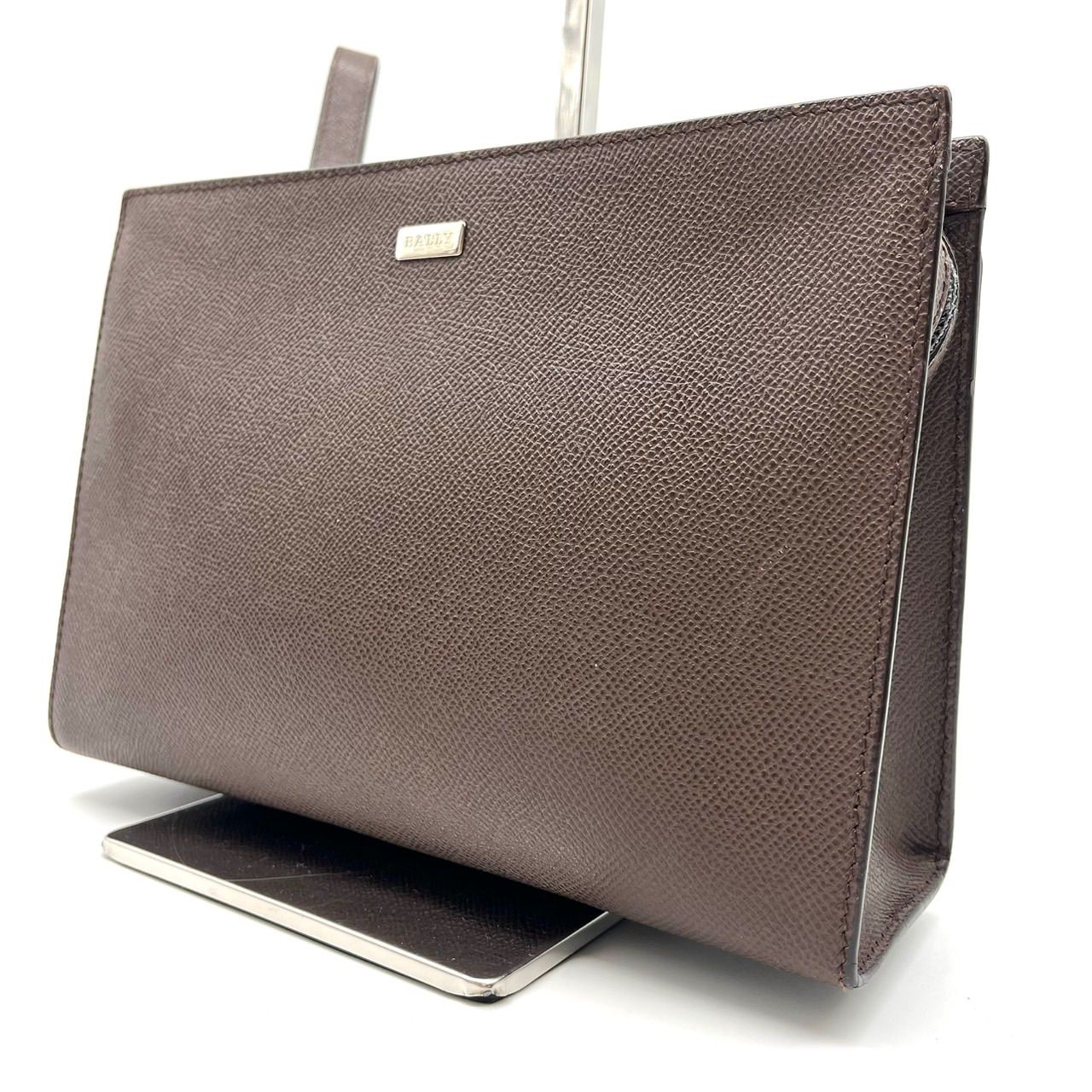 ✨良品✨ BALLY バリー クラッチバッグ ハンドバッグ ポーチ レザー 革 