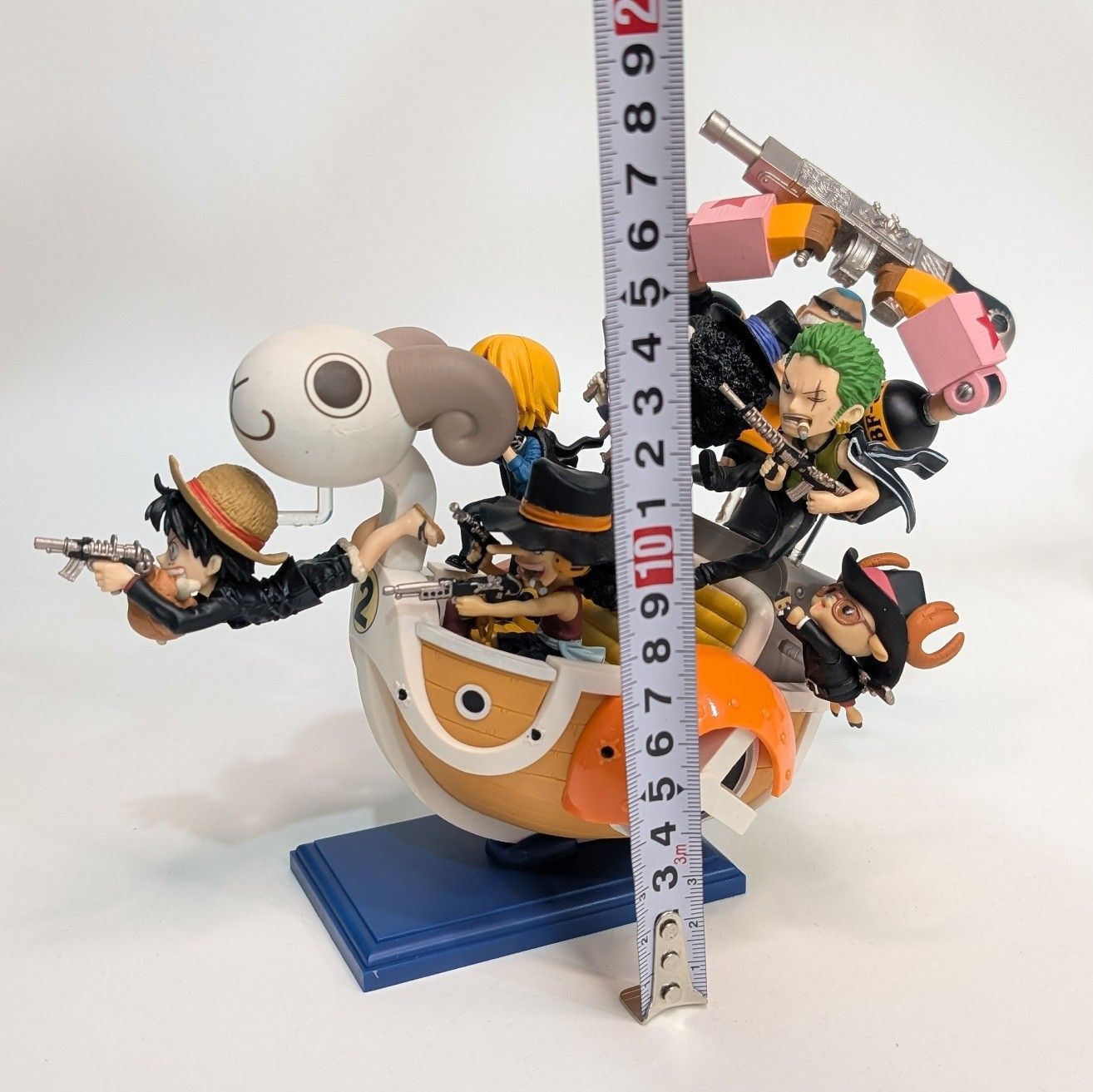 ワンピース ワールドコレクタブルフィギュア ミニメリー号 ATTACK 全8