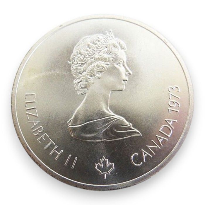 カナダ モントリオール五輪1976 48.9g 10ドル銀貨 1973年 シルバー