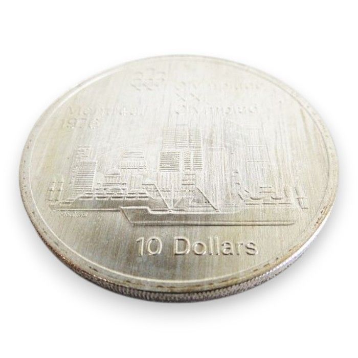 カナダ モントリオール五輪1976 48.9g 10ドル銀貨 1973年 シルバー