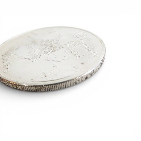 モントリオールオリンピック 1976 24.1g シルバー 記念銀貨 5ドル 地図