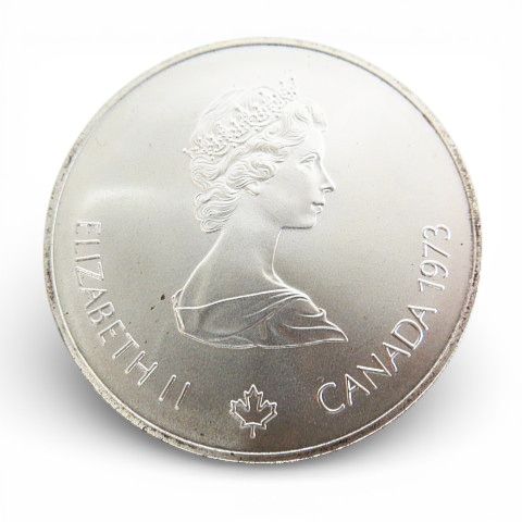 モントリオールオリンピック5ドル記念銀貨 銀925 重量: 約24.1g モントリオールオリンピック5ドル記念銀貨 銀925 重量: 約24.1g