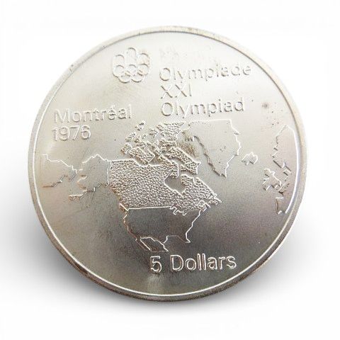 【4枚組2セット】モントリオール五輪 記念銀貨 1976年 10ドル 5ドル 希少！1976年 モントリオールオリンピック 記念銀貨 10ドル・5ドル 4枚