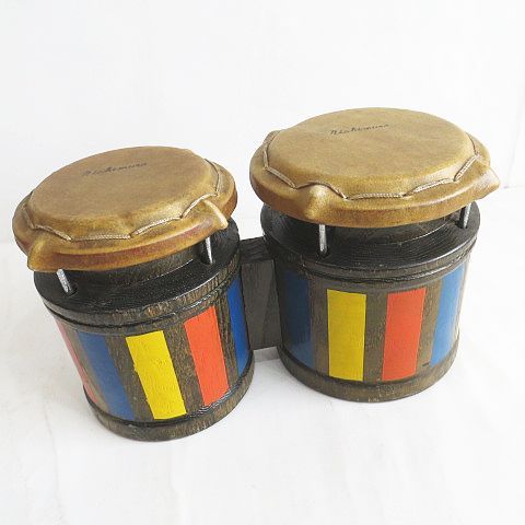 Nishimura ニシムラ 西村楽器 ウッド ボンゴ 木製 打楽器 - メルカリ