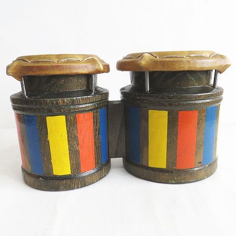 Nishimura ニシムラ 西村楽器 ウッド ボンゴ 木製 打楽器 - メルカリ