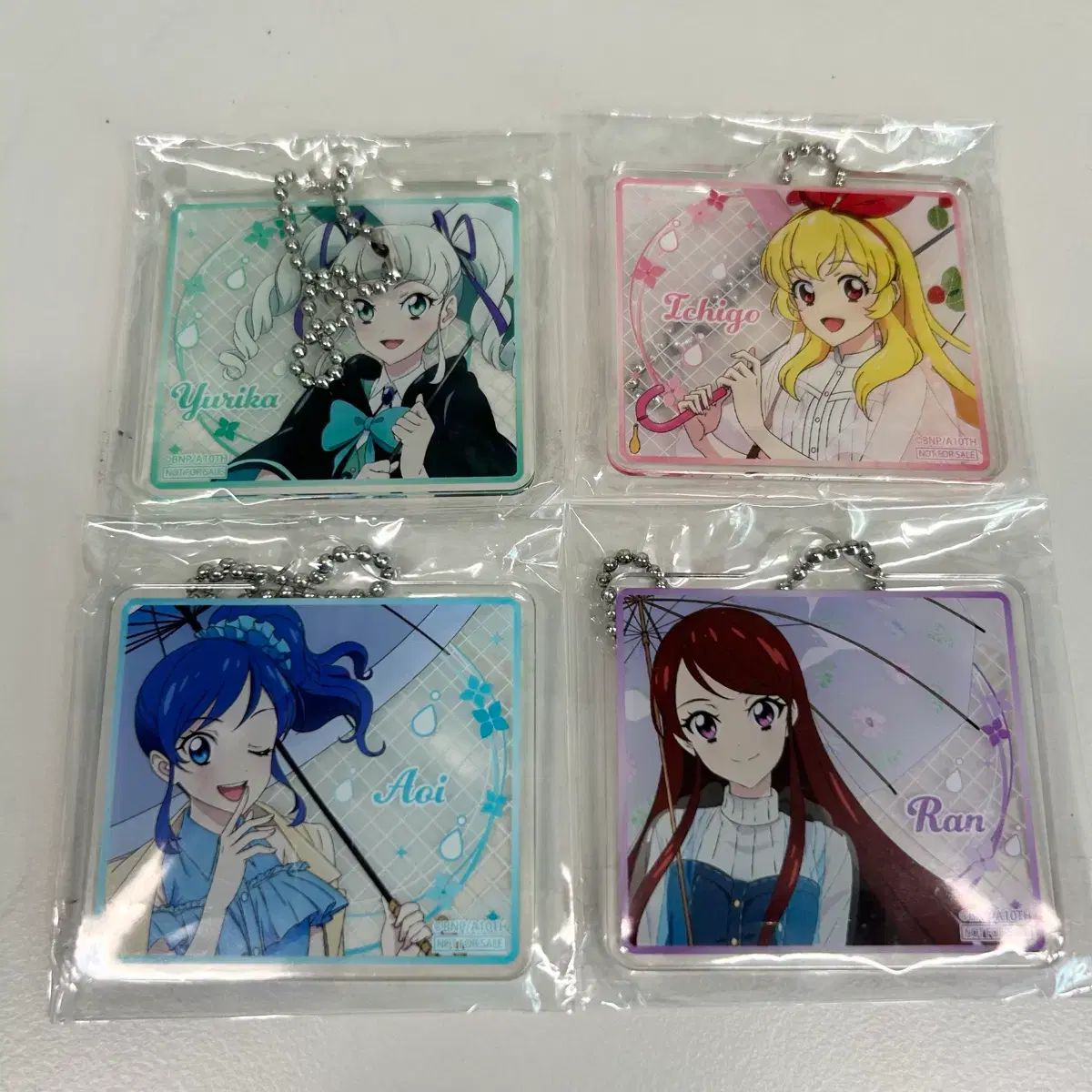 アイカツ アクリルキーホルダーコレクション いちご あおい 蘭 ユリカ かえで 一部再販】アイカツ！10th STORY～未来へのSTARWAY～ 氷の森