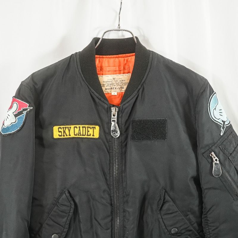 アヴィレックス AVIREX MA-1 ディズニー ミッキー コラボ フライト