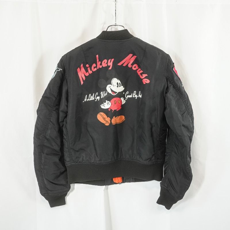 アヴィレックス AVIREX MA-1 ディズニー ミッキー コラボ フライト