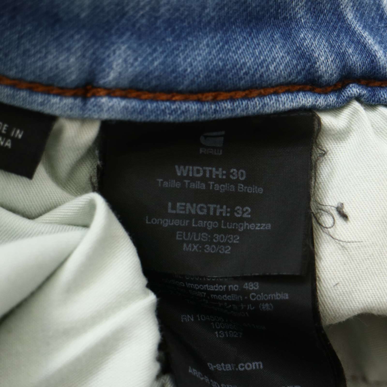 G-STAR RAW ジースター ロウ 【ARC-R 3D SPORT TAPERED】 加工 