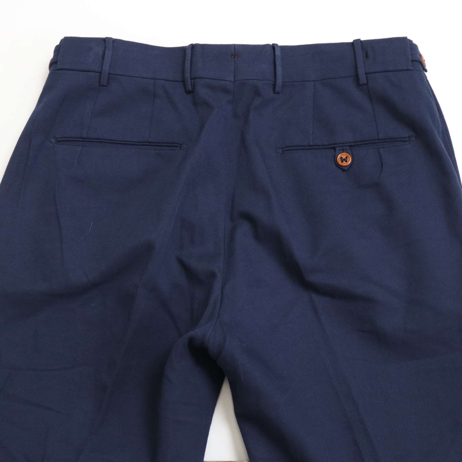 イタリア製☆ BERWICH ベルウィッチ 通年 テーパード スラックス