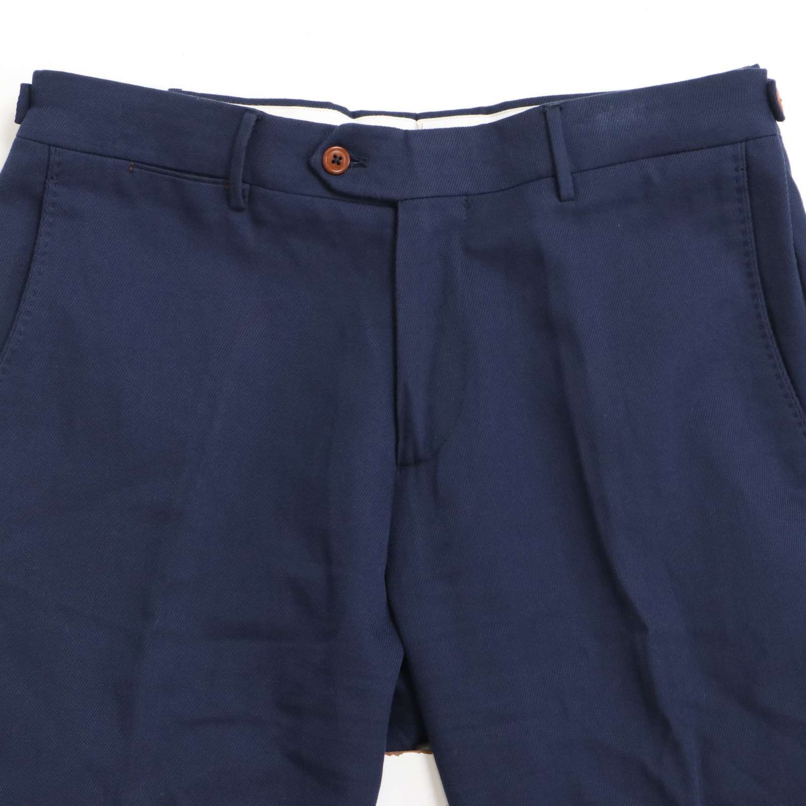 BERWICH◆Made In Italy◆48◆ネイビー スリム パンツ イタリア製☆ BERWICH ベルウィッチ 通年 テーパード スラックス