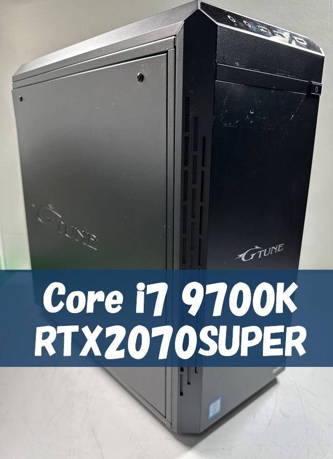 格安ゲーミング/RTX2070super/Core i7 9700k/Windows11home/SSD256GB