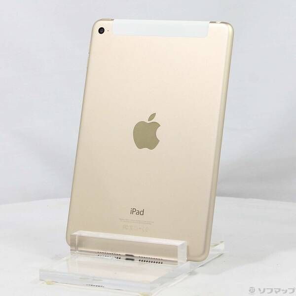 中古品〕 iPad mini 4 128GB ゴールド MK782J／A docomoロック解除SIM