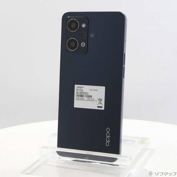 中古品〕 OPPO Reno7 A 128GB スターリーブラック CPH2353 SIMフリー