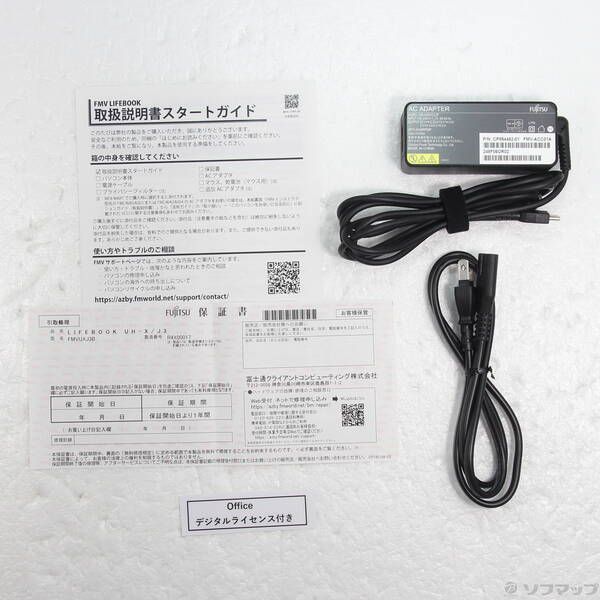 展示品〕 LIFEBOOK UH-X／J3 FMVUXJ3B ピクトブラック【198】 - メルカリ