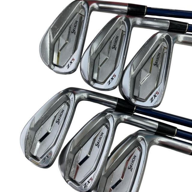 中古】 ダンロップ SRIXON ZX5 6S アイアンセット IR Diamana ZX for